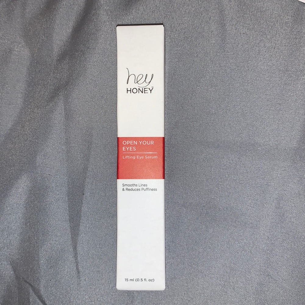 Hey Honey lifting eye serum, brand new